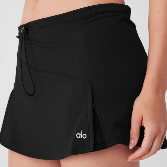 Alo Drawstring Tennis Skirt - Picture 1 of 5